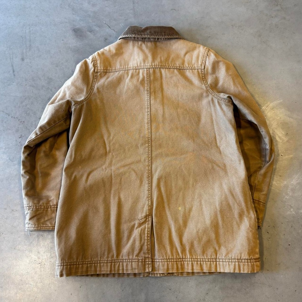 Vintage woolrich women's faded canvas lined chore jacket - Picture 3 of 6